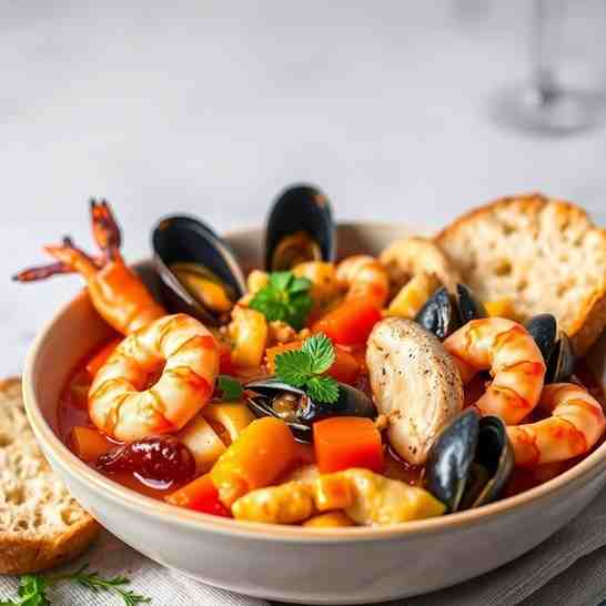 French Guiana Blaff - Best Seafood Stew Recipe (Dairy-Free)